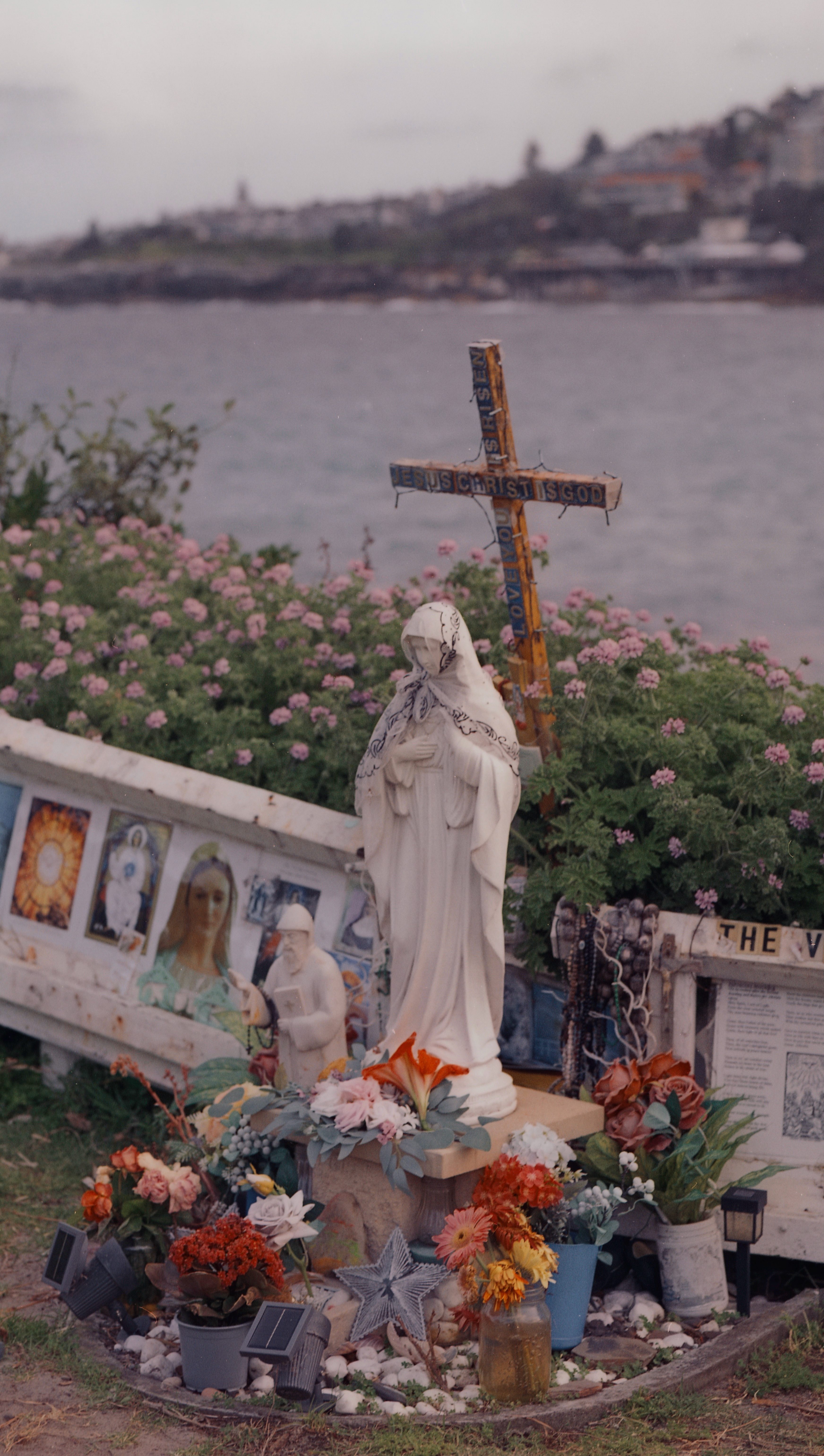 The Keeper (Shelter) - 2025 Sydney documentary photography, color negative film - Hu Xing Photography. Shot on Hasselblad 500C/M. 2025年悉尼人文纪实摄影，彩色负片，悉尼海滩风景，哈苏 - 胡星摄影